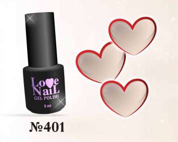 401 LOVE NAIL ГЕЛЬ ЛАК класса Premium    