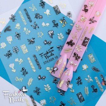 Fashion Nails Nail sticker № 10