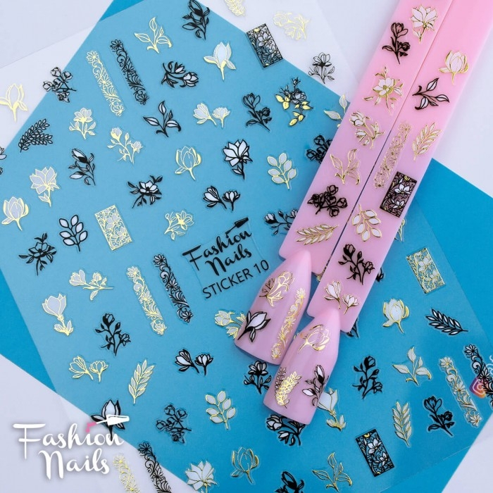 Fashion Nails Nail sticker № 10
