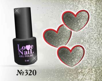 320 LOVE NAIL ГЕЛЬ ЛАК класса Premium   