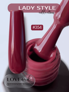 354  LOVE NAIL ГЕЛЬ ЛАК класса Premium  