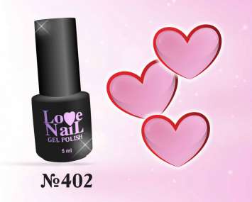 402 LOVE NAIL ГЕЛЬ ЛАК класса Premium     