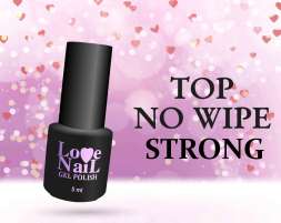 Топ без липкого слоя Strong (Top No Wipe Strong) LOVE NAIL 
