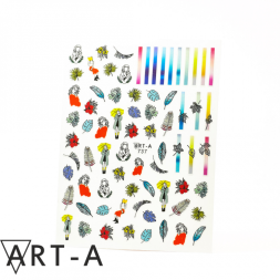 Наклейки 3D 737