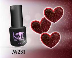 231 LOVE NAIL ГЕЛЬ ЛАК класса Premium                      