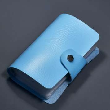 Кейс для пластин 12*6 см, голубой