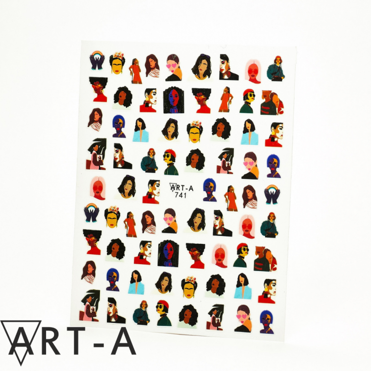 Наклейки 3D 741