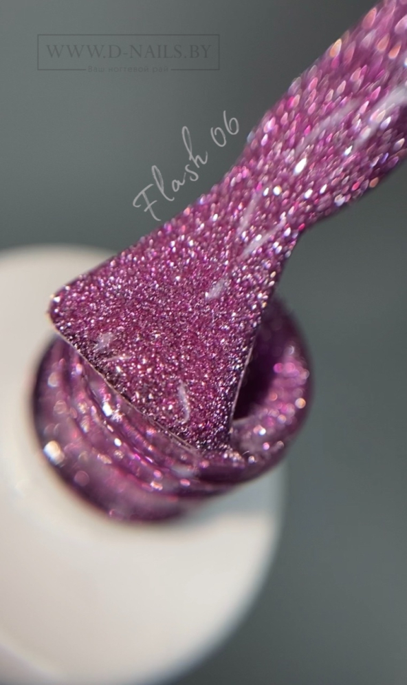 Светоотражающий гель-лак Art-A серия Flash 006, 8ml     