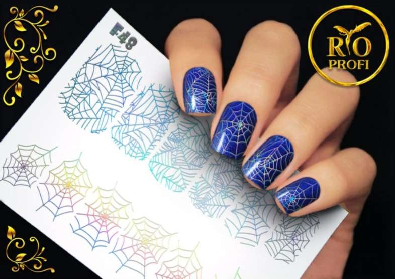 Rio Profi Слайдер дизайн фольгированный Серебро №48