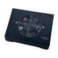 Пылесос настольный металлический для маникюра 60W Soline Charms (черный) 