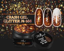 684 CRUSH GEL GLITTER Royal 5 ml       