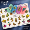 Fashion Nails Слайдер-дизайн 3D CRYSTAL № 11