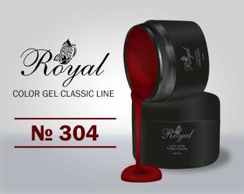 Цветной гель Royal Classic Line 5ml №304
