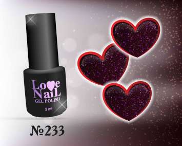 233 LOVE NAIL ГЕЛЬ ЛАК класса Premium                       