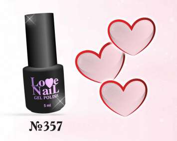 357  LOVE NAIL ГЕЛЬ ЛАК класса Premium  