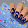 Fashion Nails Слайдер-дизайн AEROGRAPHY № 26