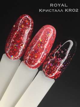 KR02 Гель-лак ROYAL "Кристалл" 10 ml       