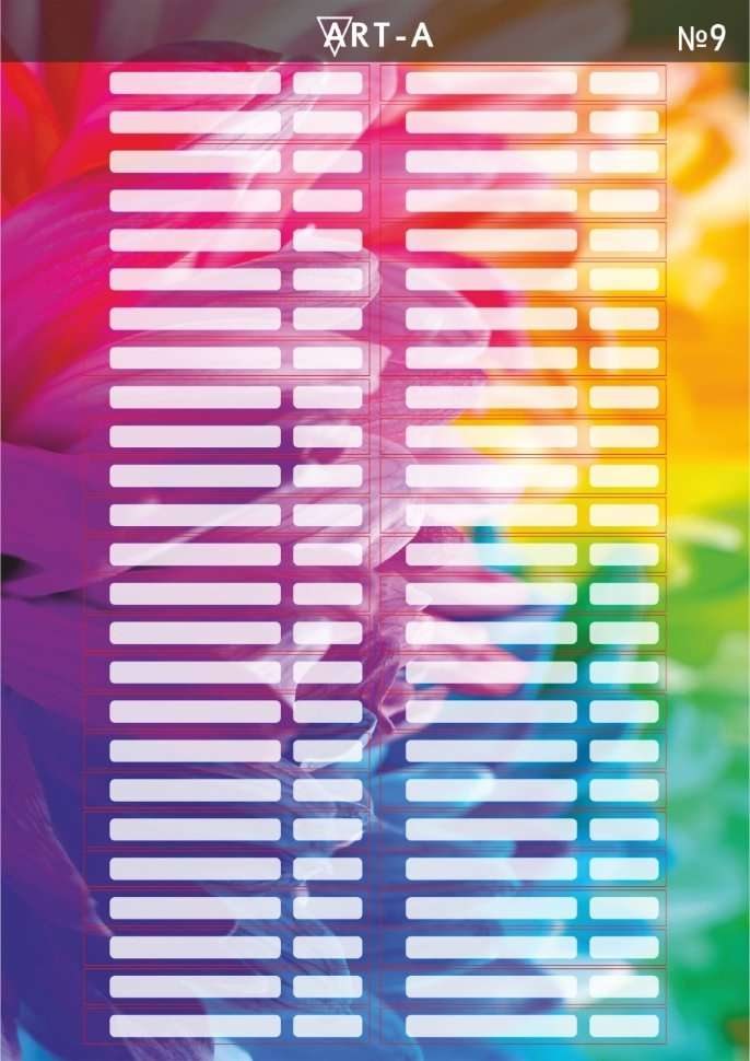 Наклейки на типсы 09