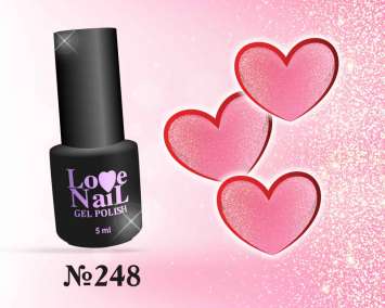248 LOVE NAIL ГЕЛЬ ЛАК класса Premium                         