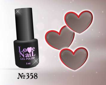 358  LOVE NAIL ГЕЛЬ ЛАК класса Premium  