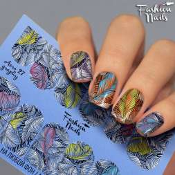 Fashion Nails Слайдер-дизайн AEROGRAPHY № 27