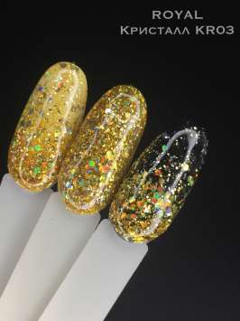 KR03 Гель-лак ROYAL "Кристалл" 10 ml        
