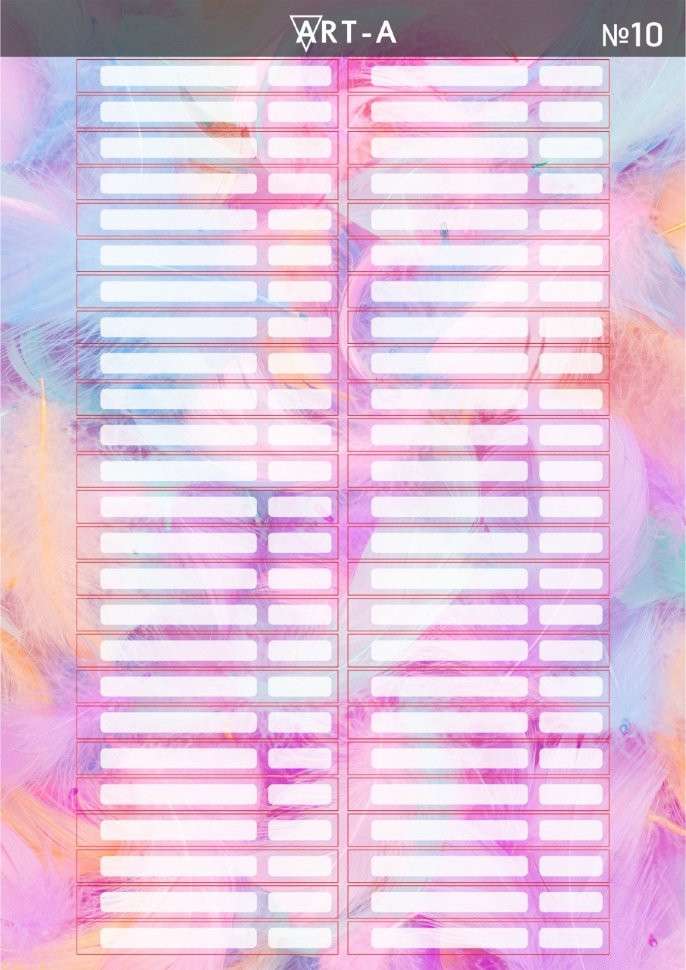 Наклейки на типсы 10