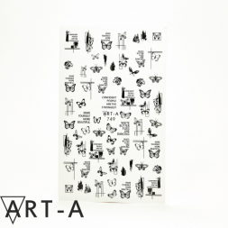 Наклейки 3D 749