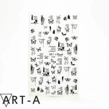 Наклейки 3D 749