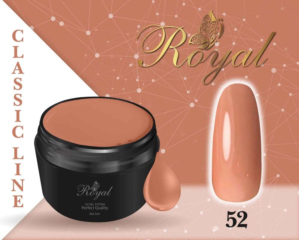 Гель-краска Royal Classic Line 5 ml №52