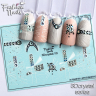 Fashion Nails Слайдер-дизайн 3D CRYSTAL № 19