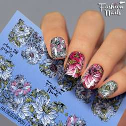 Fashion Nails Слайдер-дизайн AEROGRAPHY № 28