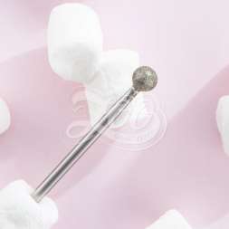 1311 Фреза алмазная шаровидная 5 мм синяя (средняя зернистость)