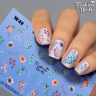 Fashion Nails Слайдер-дизайн WHITE № 48