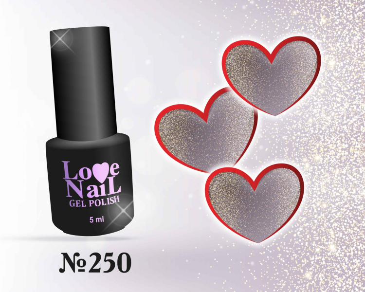 250 LOVE NAIL ГЕЛЬ ЛАК класса Premium                          
