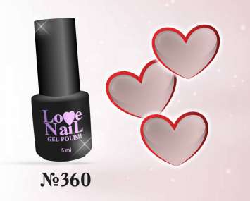360  LOVE NAIL ГЕЛЬ ЛАК класса Premium  