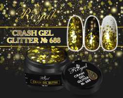 688 CRUSH GEL GLITTER Royal 5 ml       