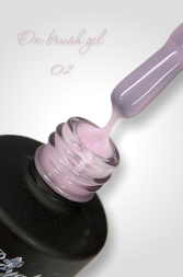 Гель Royal ON-BRUSH для укрепления и наращивания в бутылке 10 мл. OBG02