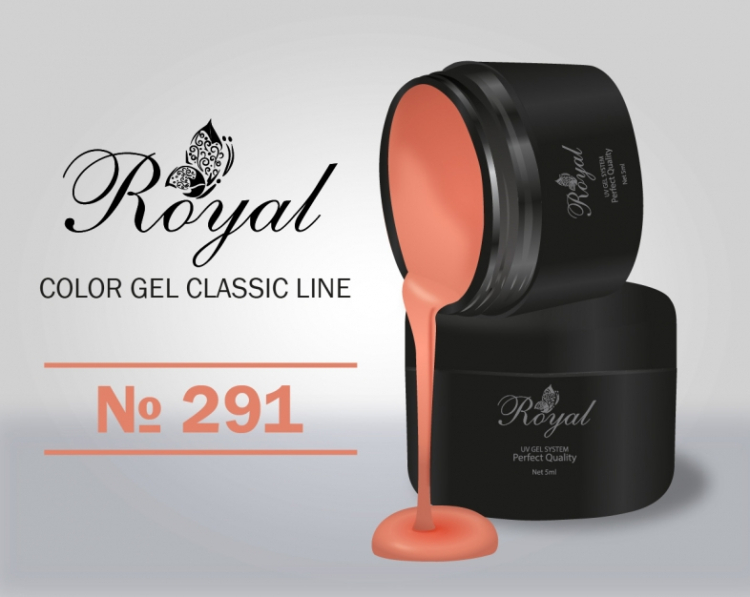Цветной гель Royal Classic Line 5ml №291
