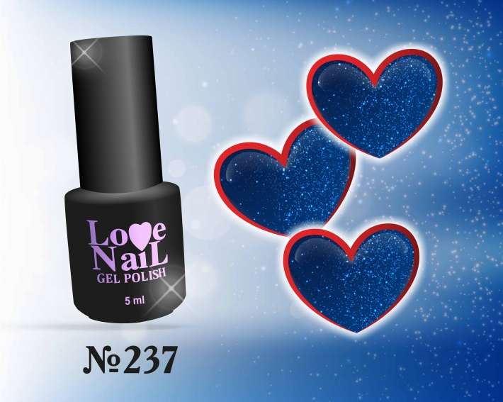237 LOVE NAIL ГЕЛЬ ЛАК класса Premium                      