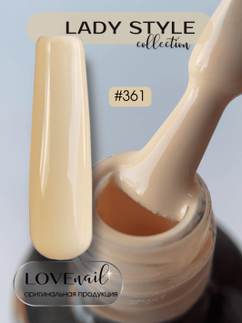 361  LOVE NAIL ГЕЛЬ ЛАК класса Premium  
