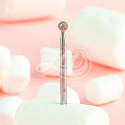 1313 Фреза алмазная шаровидная 3.5 мм синяя (средняя зернистость)  