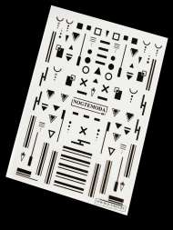 Наклейки Nogtemoda № 007