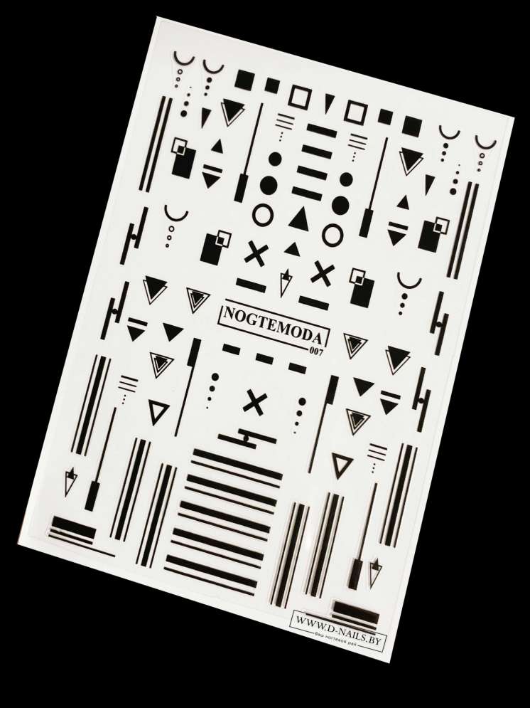 Наклейки Nogtemoda № 007