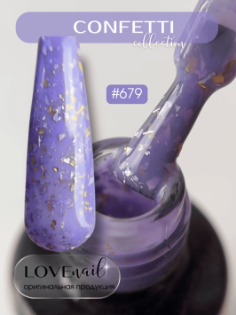 679 LOVE NAIL ГЕЛЬ ЛАК класса Premium          