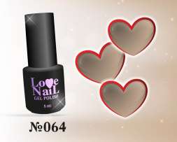 064 LOVE NAIL ГЕЛЬ ЛАК класса Premium    