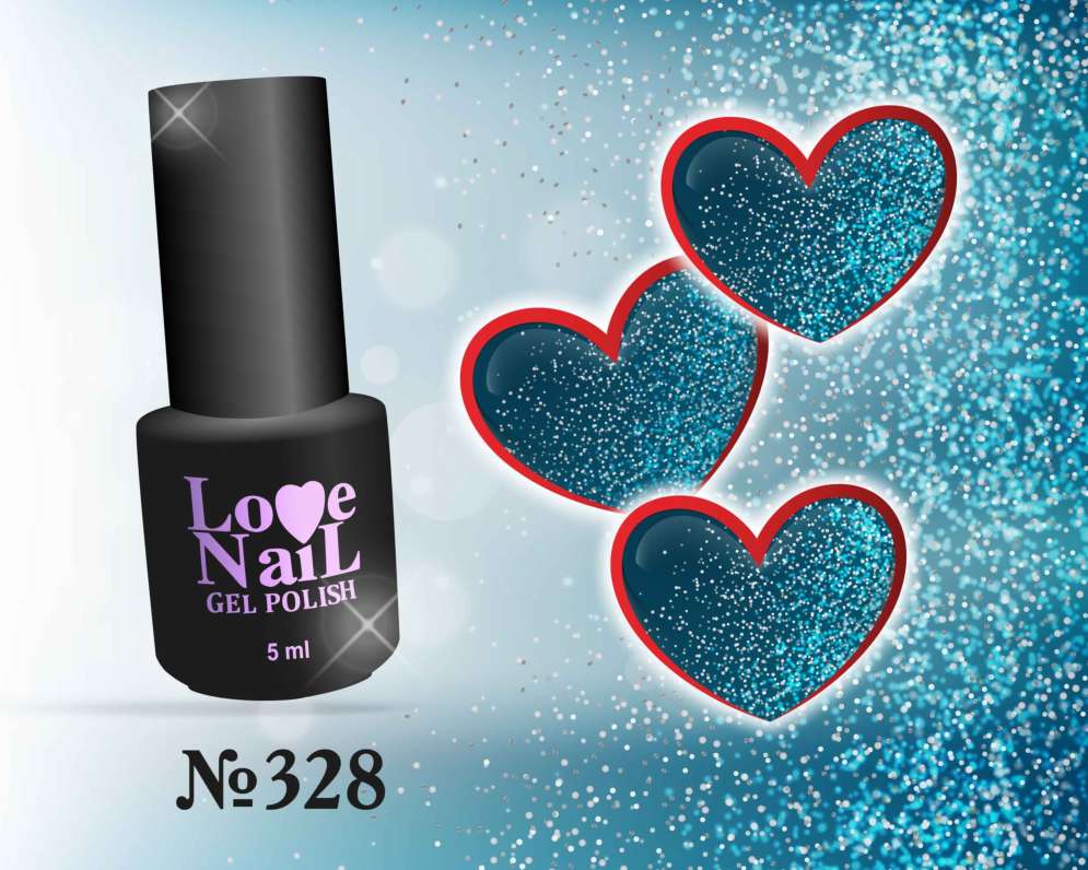 328 LOVE NAIL ГЕЛЬ ЛАК класса Premium   