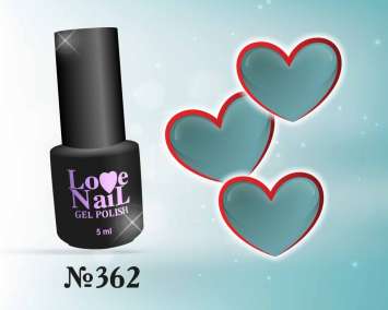 362  LOVE NAIL ГЕЛЬ ЛАК класса Premium  