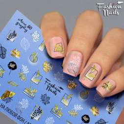 Fashion Nails Слайдер-дизайн AEROGRAPHY № 50