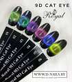 01 Гель-лак ROYAL 9D Кошачий глаз 10 ml       